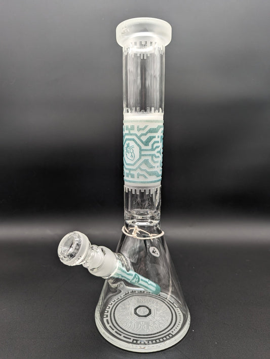Milkyway Glass "Empathic" Beaker Bong 15" - Meech Madness Smoke Shop