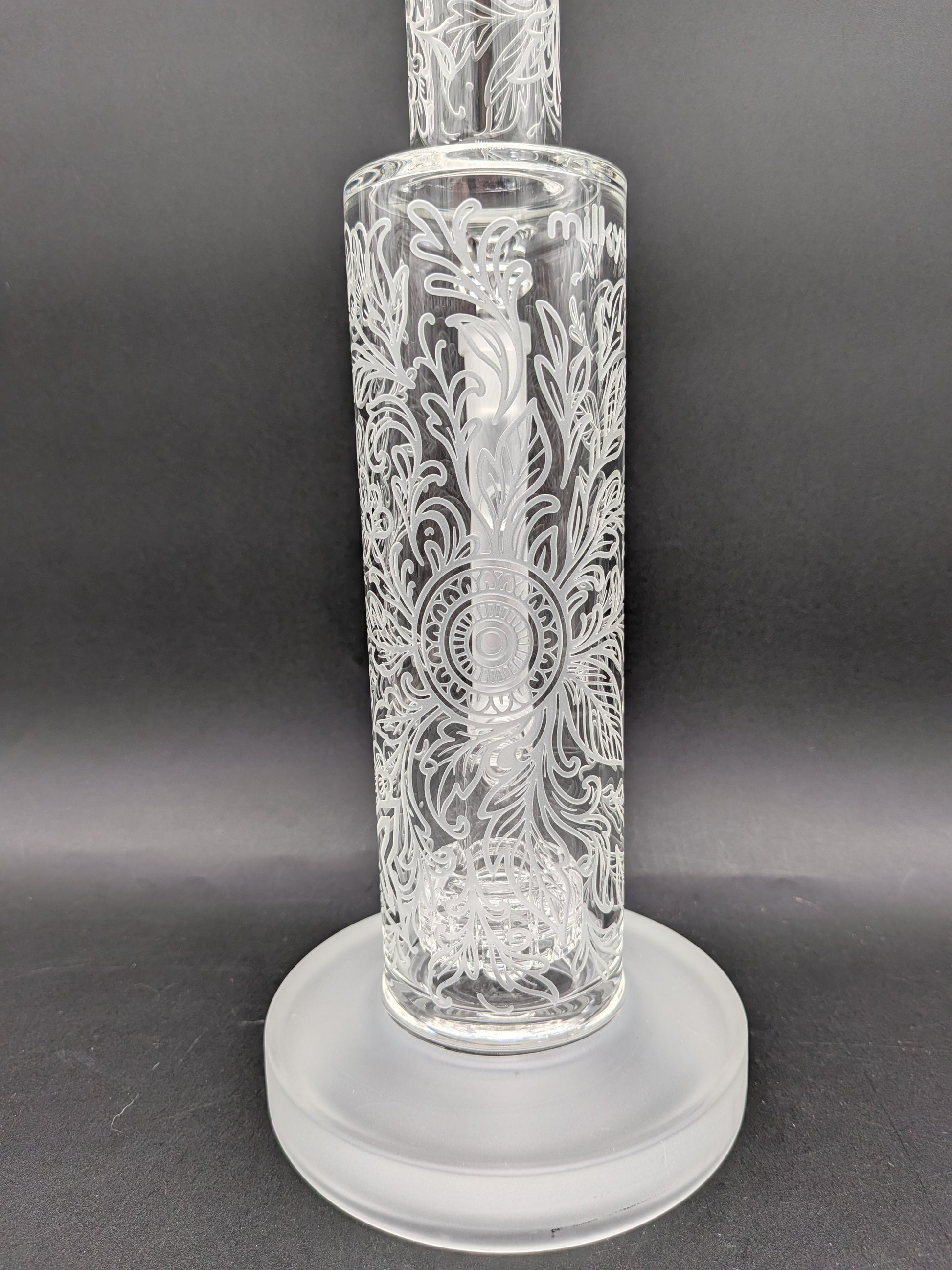 Milkyway Glass "Floral X" 13″ Water Pipe-Avernic Smoke Shop
