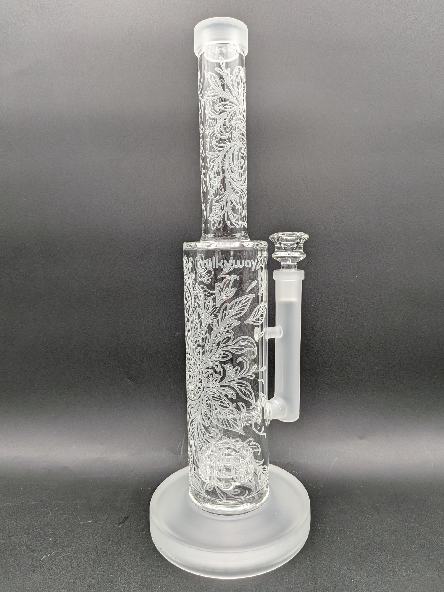 Milkyway Glass "Floral X" 13″ Water Pipe-Avernic Smoke Shop