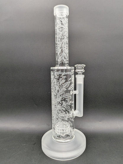 Milkyway Glass "Floral X" 13″ Water Pipe-Avernic Smoke Shop