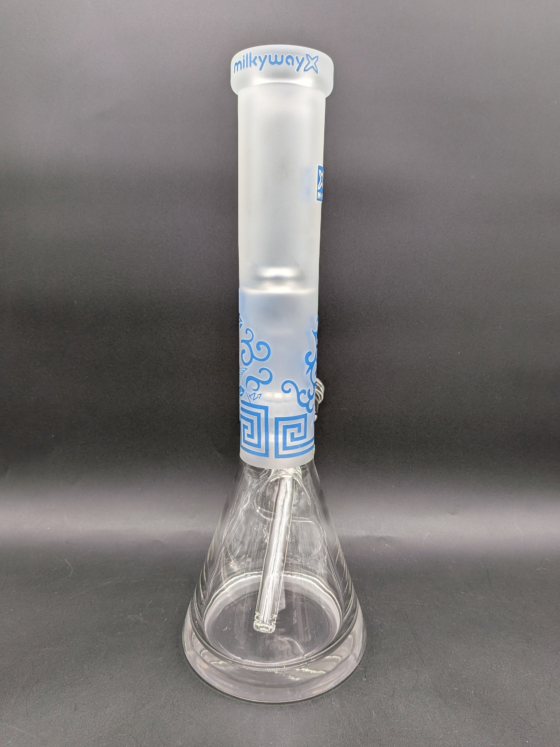 Milkyway Glass "Lotus X" 14" Beaker Bong-Avernic Smoke Shop