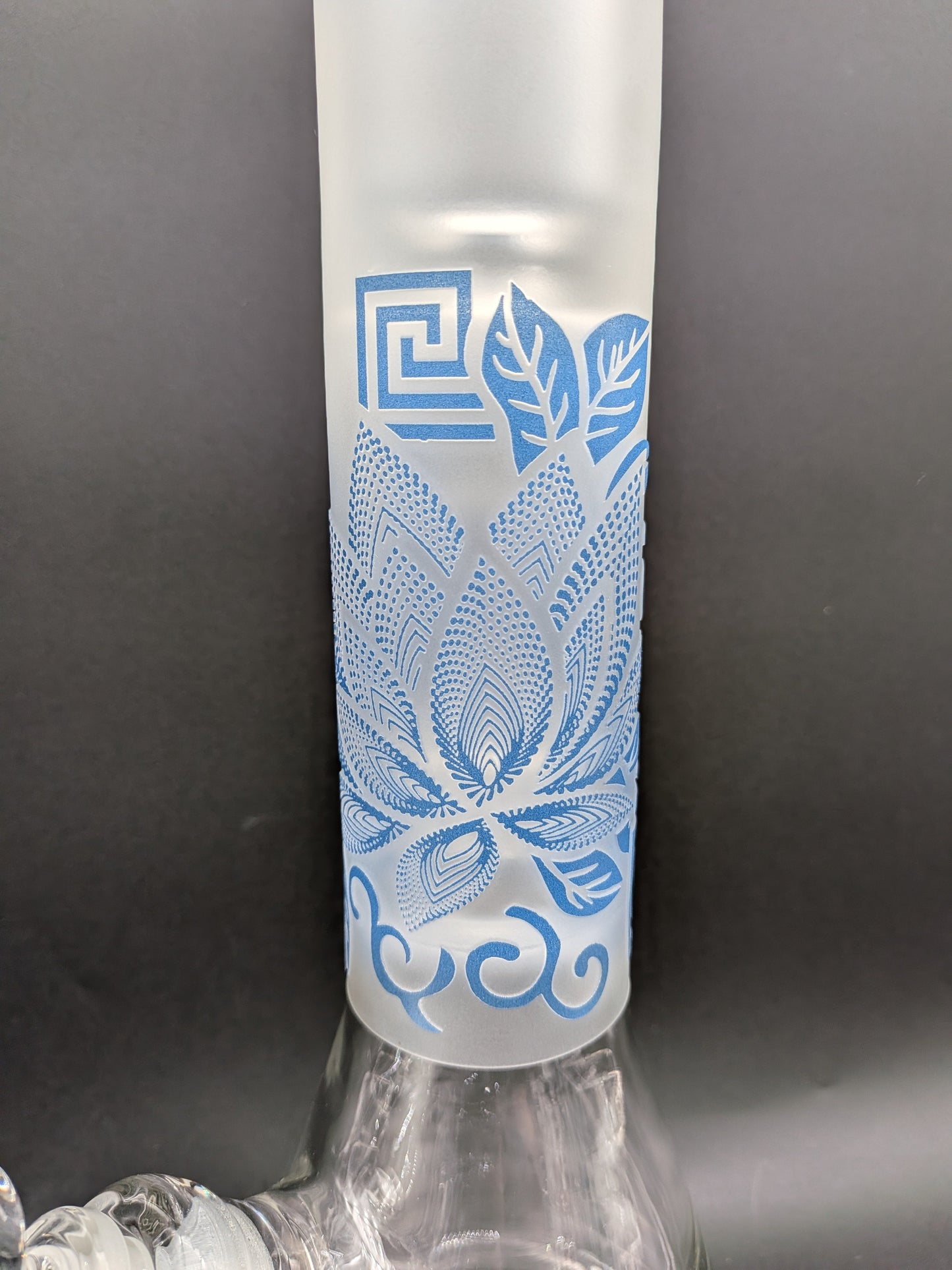 Milkyway Glass "Lotus X" 14" Beaker Bong-Avernic Smoke Shop