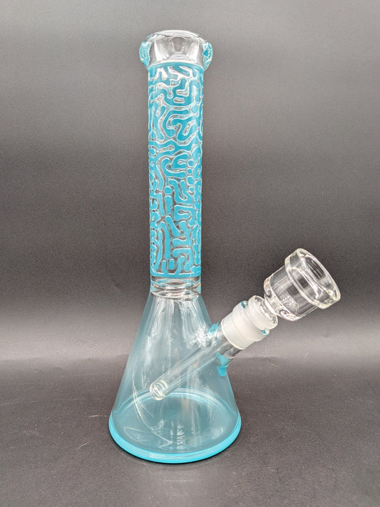 Milkyway Glass "Mitochondria" 10″ Beaker Bong-Avernic Smoke Shop
