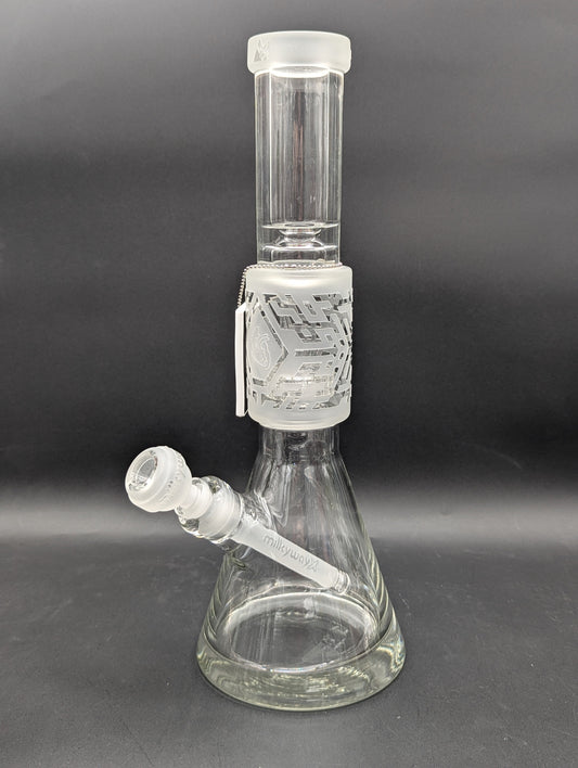 Milkyway Glass Crystal X 14″ Beaker Bong