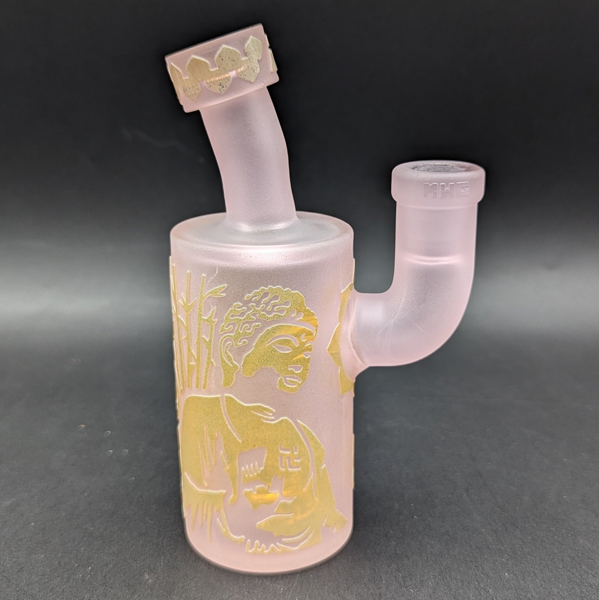 Milkyway Glass "Peace and Joy" 6" Dab Rig - Meech Madness Smoke Shop