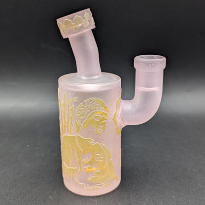 Milkyway Glass "Peace and Joy" 6" Dab Rig - Meech Madness Smoke Shop