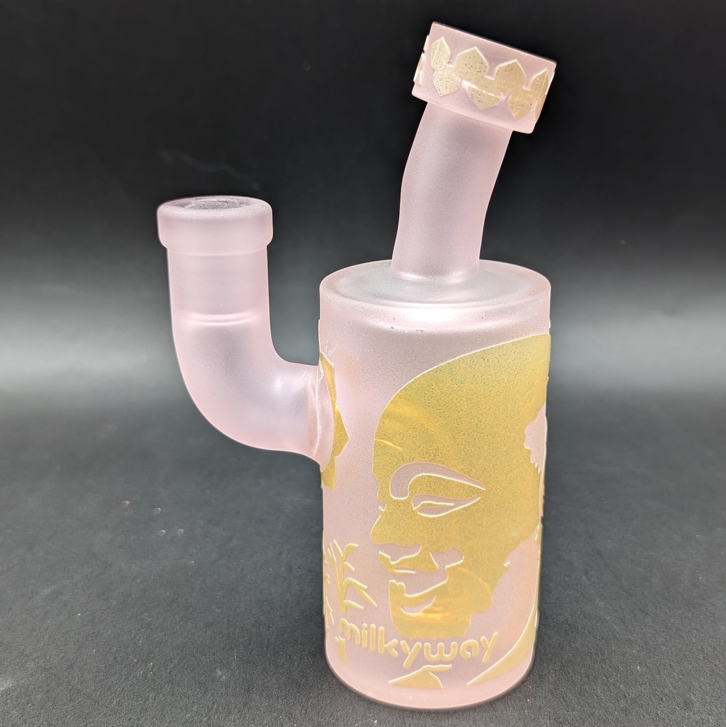 Milkyway Glass "Peace and Joy" 6" Dab Rig - Meech Madness Smoke Shop