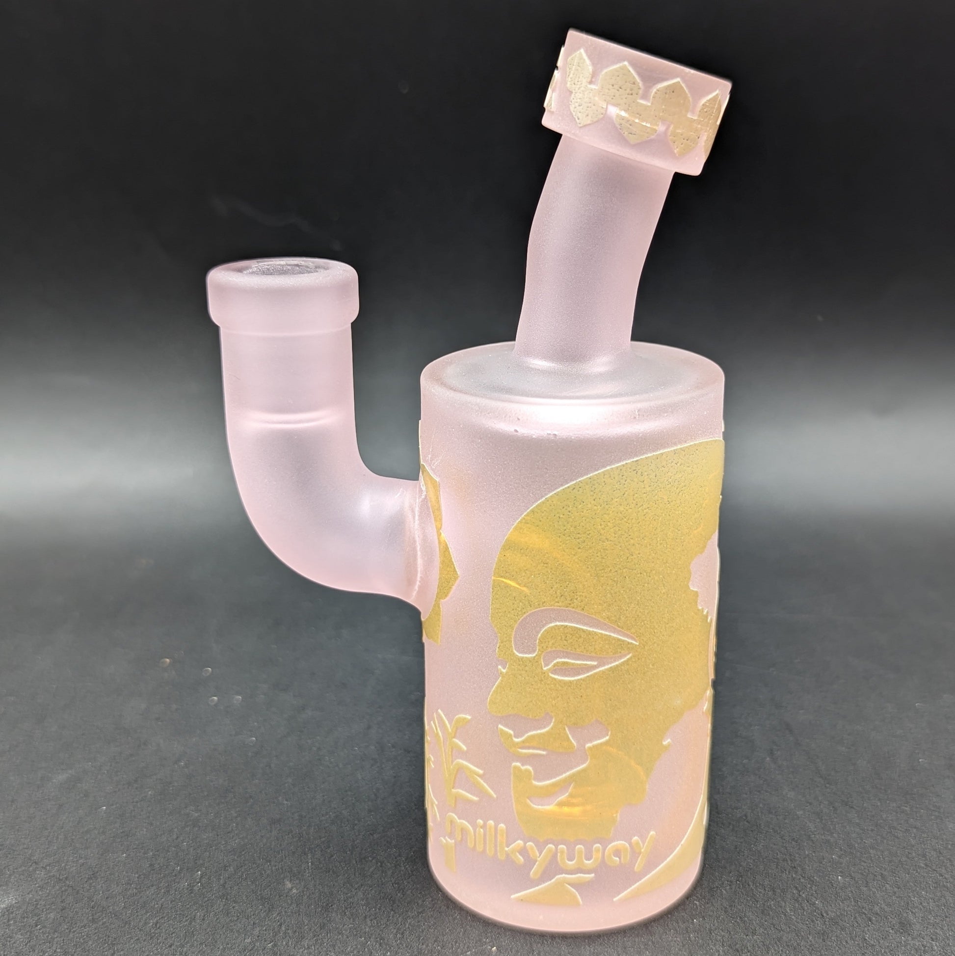 Milkyway Glass "Peace and Joy" 6" Dab Rig - Meech Madness Smoke Shop