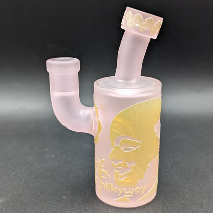 Milkyway Glass "Peace and Joy" 6" Dab Rig - Meech Madness Smoke Shop