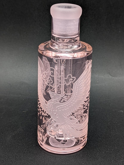 Milkyway Glass "Phoenix" Wet Ash Catcher 14mm - Pink - Meech Madness Smoke Shop