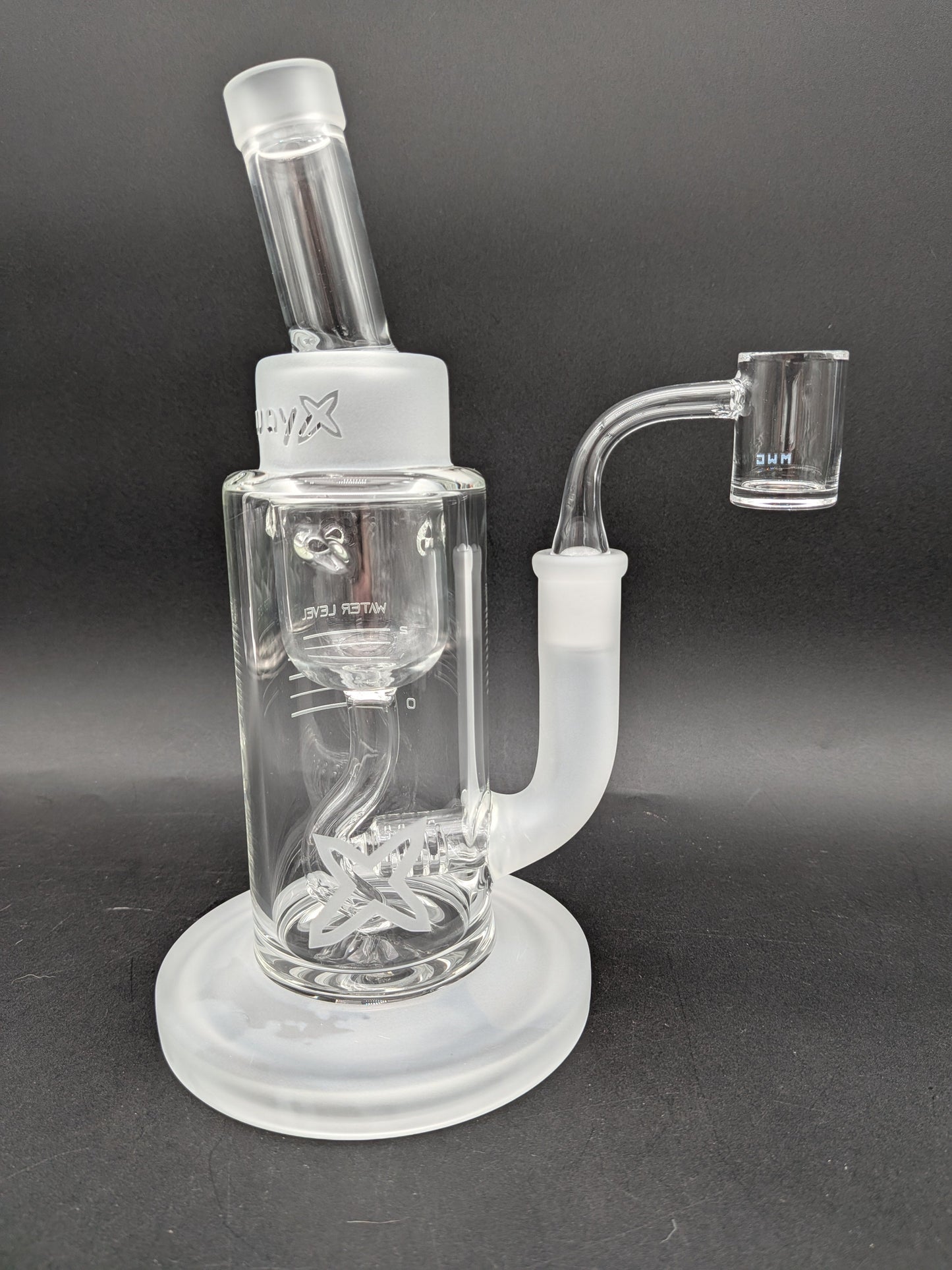 Milkyway Glass "Recycler X" 8″ Recycler Rig-Avernic Smoke Shop