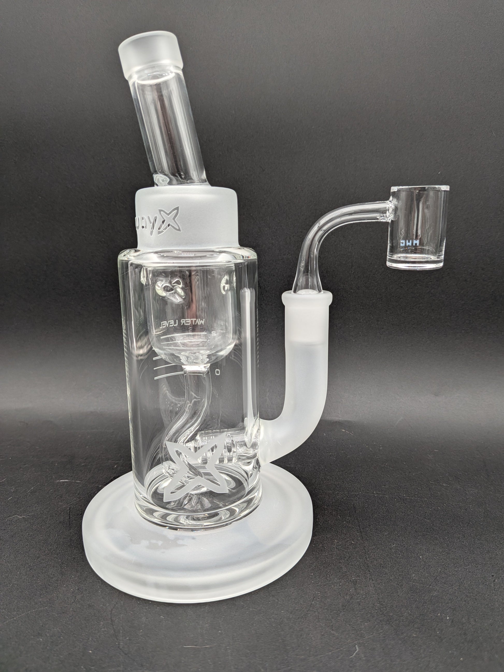 Milkyway Glass "Recycler X" 8″ Recycler Rig-Avernic Smoke Shop