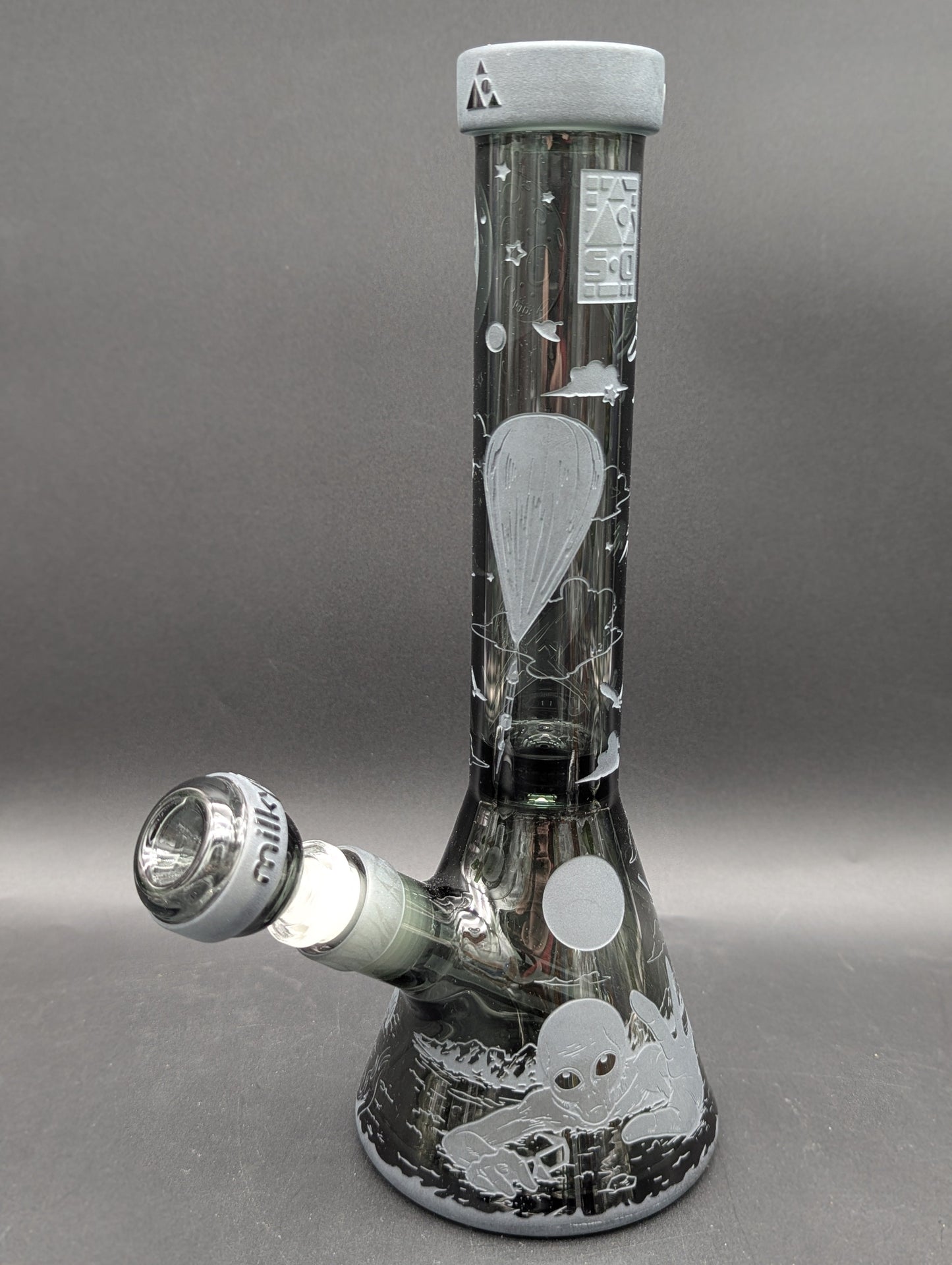 Milkyway Glass Roswell 1947 11" Beaker-Avernic Smoke Shop