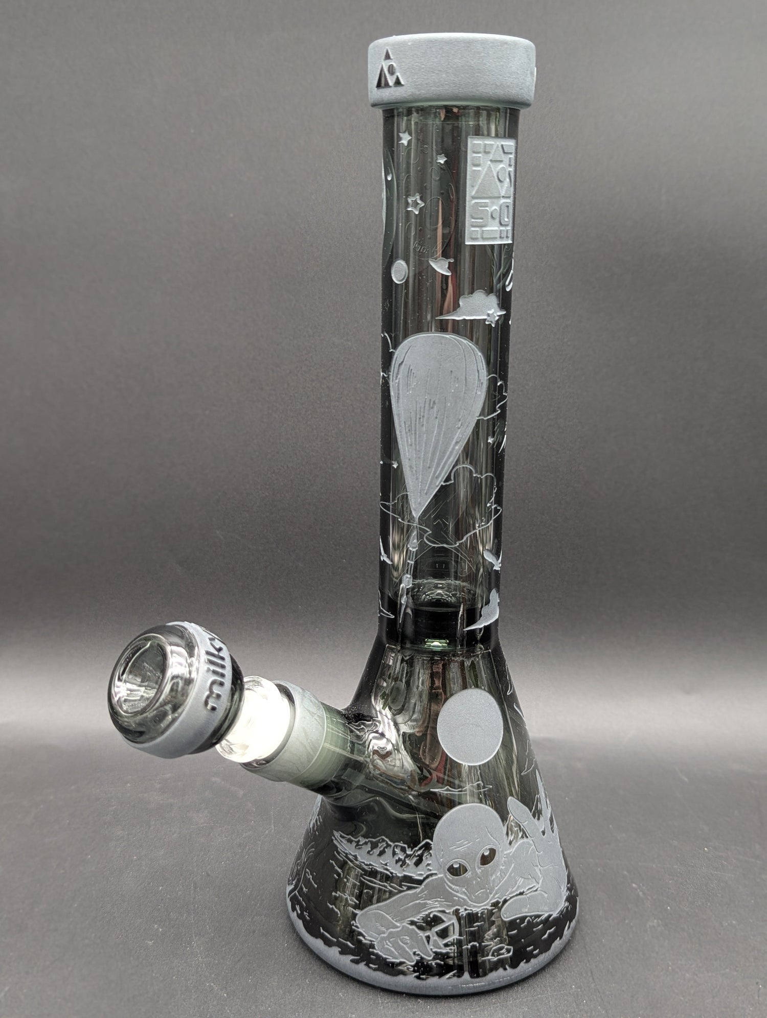 Milkyway Glass Roswell 1947 11" Beaker-Avernic Smoke Shop