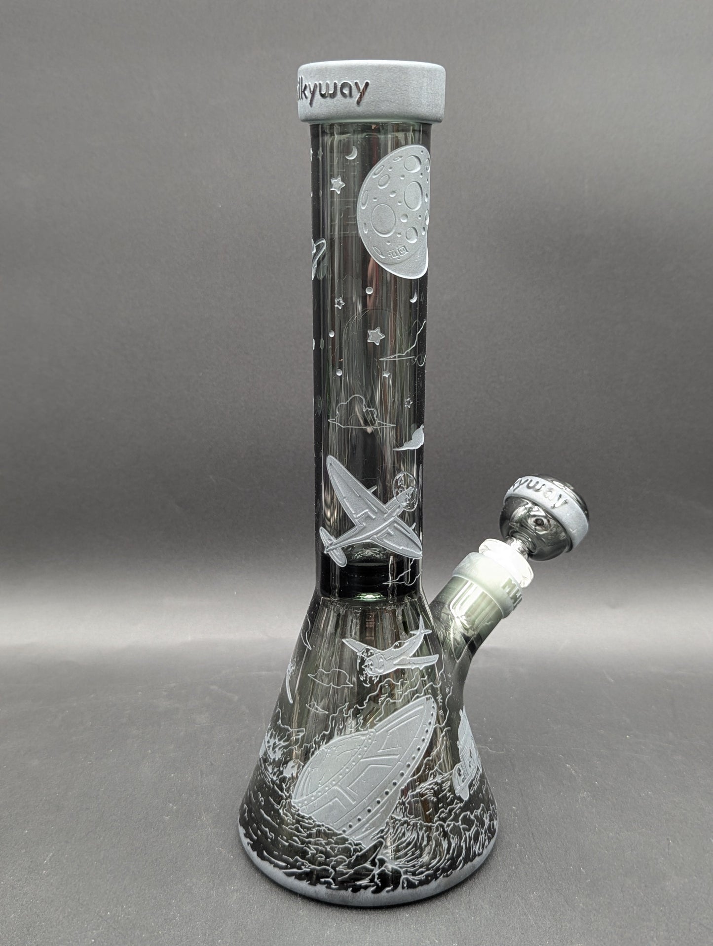 Milkyway Glass Roswell 1947 11" Beaker-Avernic Smoke Shop