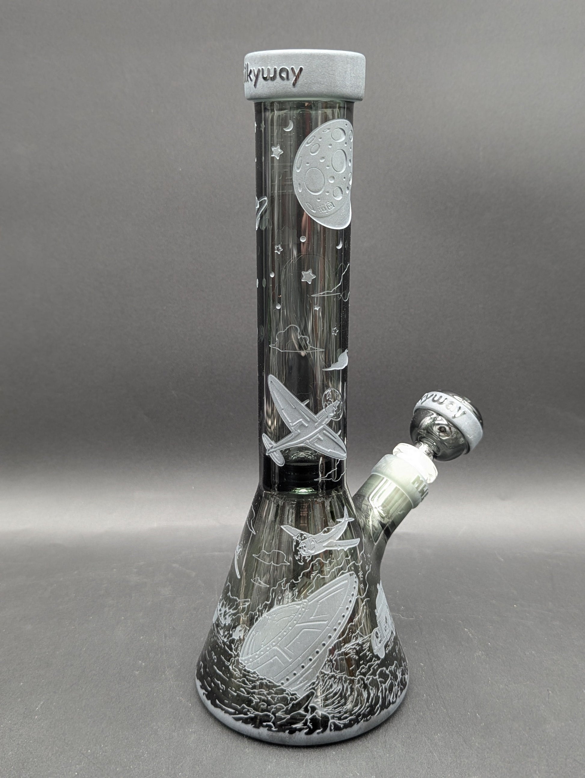 Milkyway Glass Roswell 1947 11" Beaker-Avernic Smoke Shop