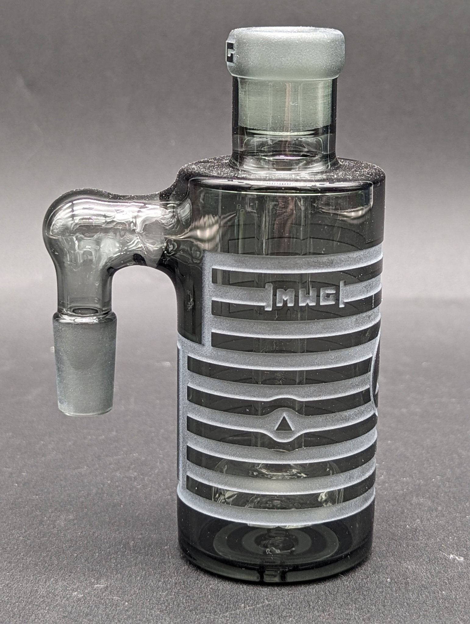 Milkyway Glass "Universe" Wet Ash Catcher 14mm - Black - Meech Madness Smoke Shop