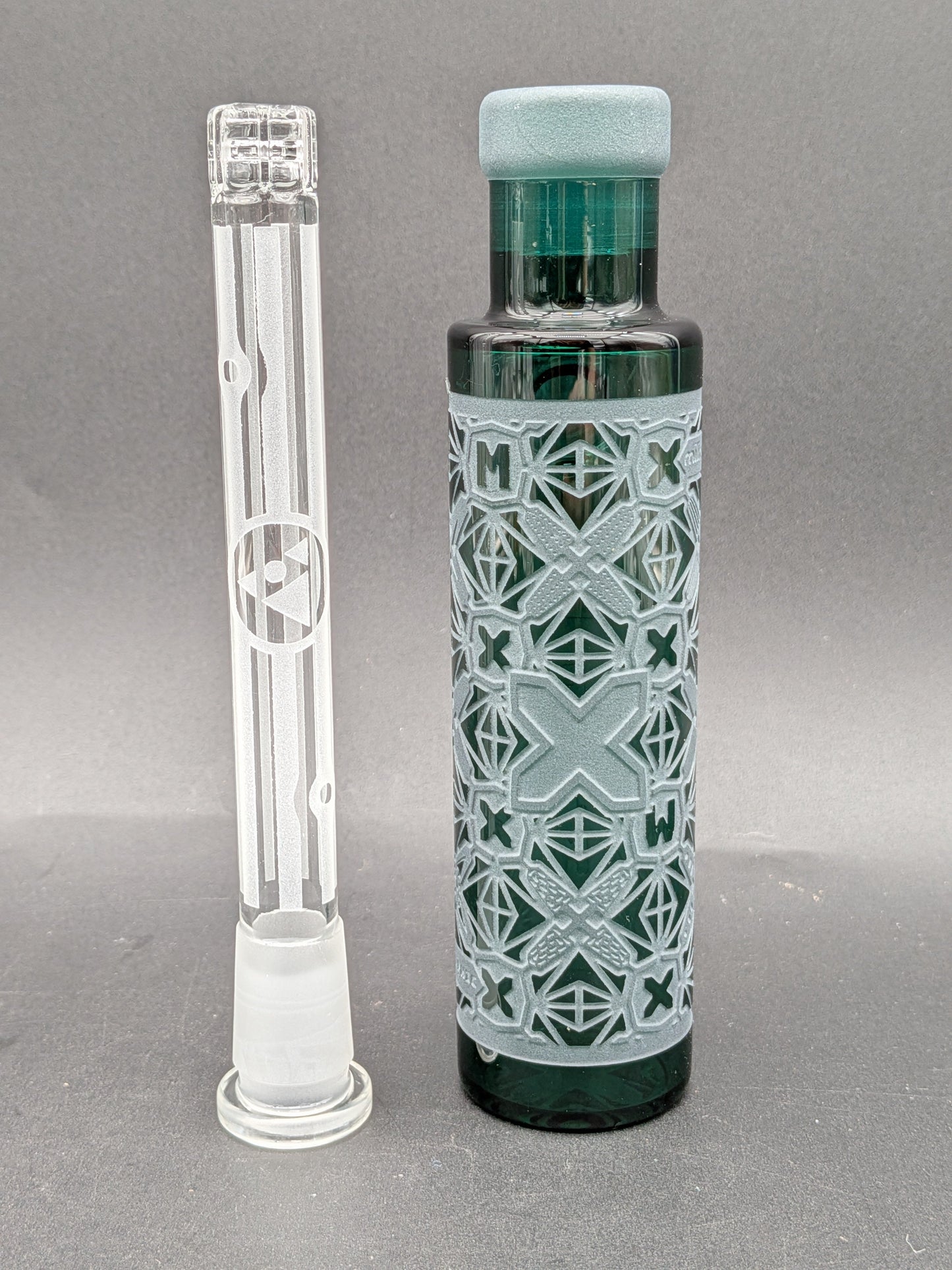 Milkyway Glass "X-Morphic" 14mm 45° Wet Ash Catcher-Avernic Smoke Shop