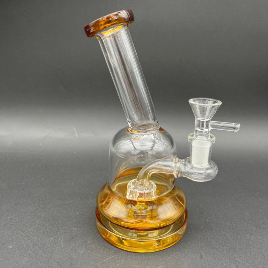 Mini Bell Bent Neck Bong 7.5" - Meech Madness Smoke Shop
