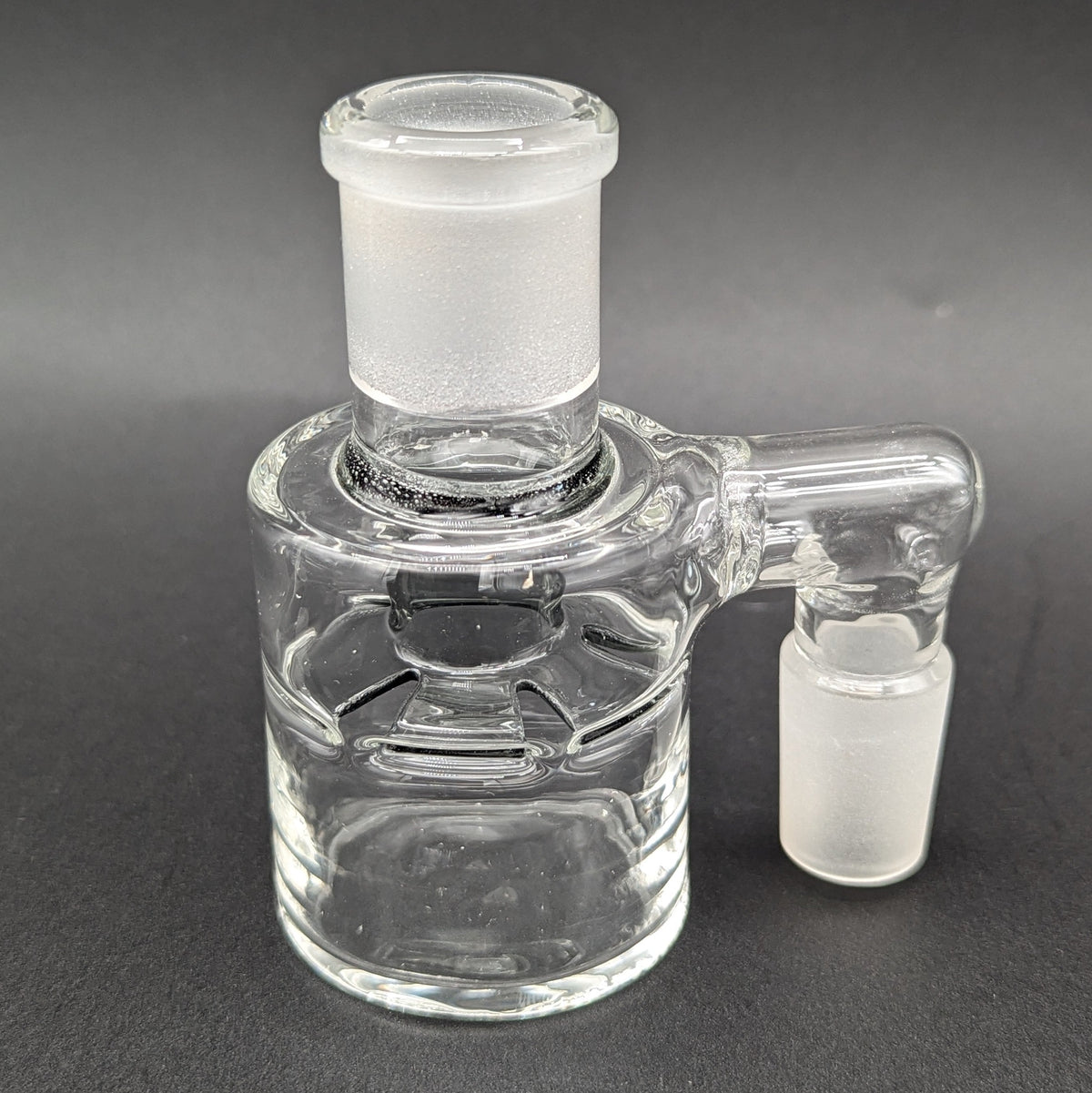 Mini Slitted Disc Ash catchers 18mm 90 Degrees-Meech Madness Smoke Shop