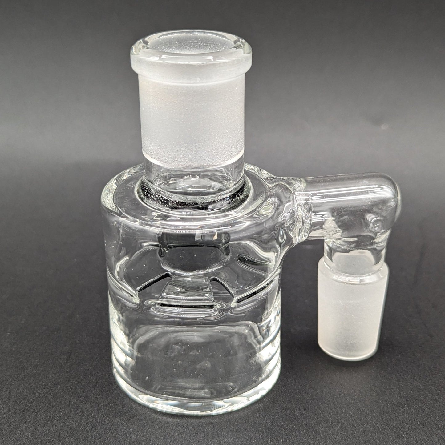 Mini Slitted Disc Ash catchers 18mm 90 Degrees - Meech Madness Smoke Shop
