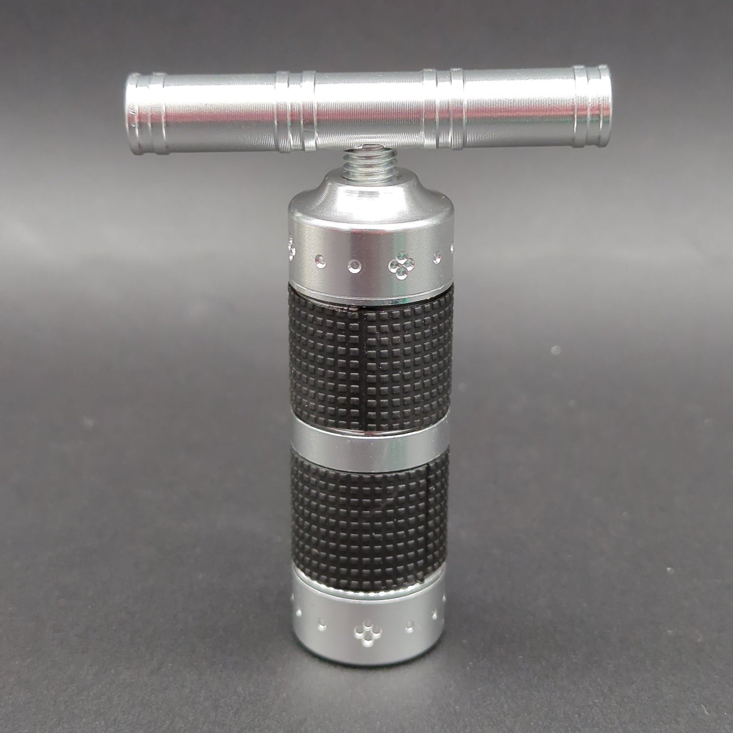 Mini T-Style Aluminum Pollen Press - Avernic Smoke Shop