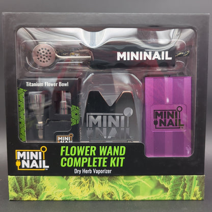 MiniNail Flower Wand Dry Herb Ball Vaporizer - Meech Madness Smoke Shop