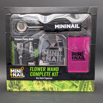 MiniNail Flower Wand Dry Herb Ball Vaporizer - Meech Madness Smoke Shop