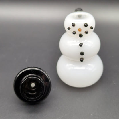MJ Arsenal Ash Catcher & Bowl - Snowman-Avernic Smoke Shop