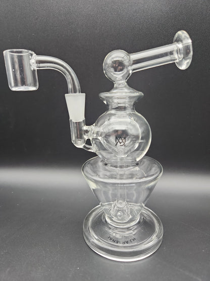 MJ Arsenal Gemini Mini Rig | 6.5"-Avernic Smoke Shop