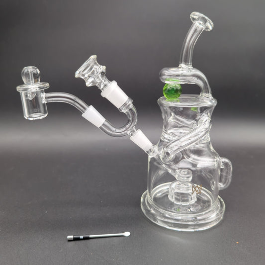 MJ Arsenal ILL-IEN Glass Dab Rig Set | 8" | 10mm