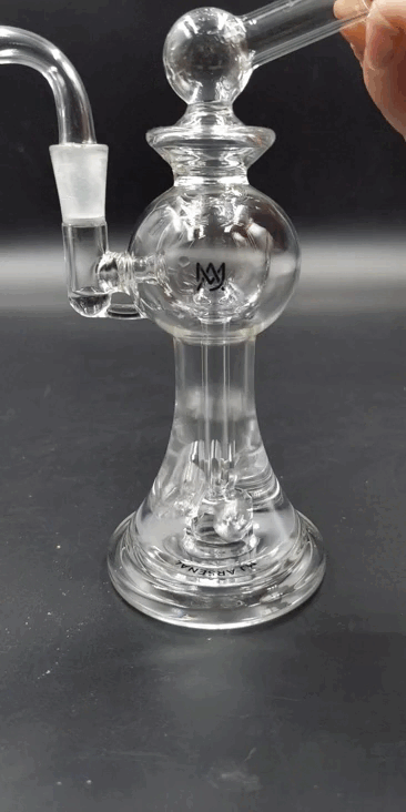 MJ Arsenal Orbital Series Apollo Mini Dab Rig-Meech Madness Smoke Shop
