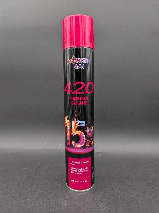 Monster Gas Butane | 15x Refined | 420mL