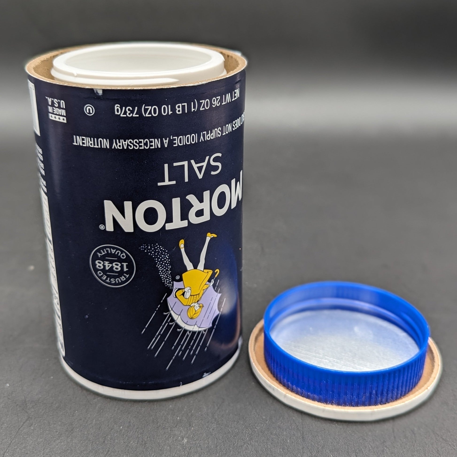 Morton Salt Diversion Stash Safe | 26oz - Meech Madness Smoke Shop