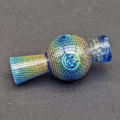 Mothership Glass "Flower of Life" Bubble Cap - Meech Madness Smoke Shop