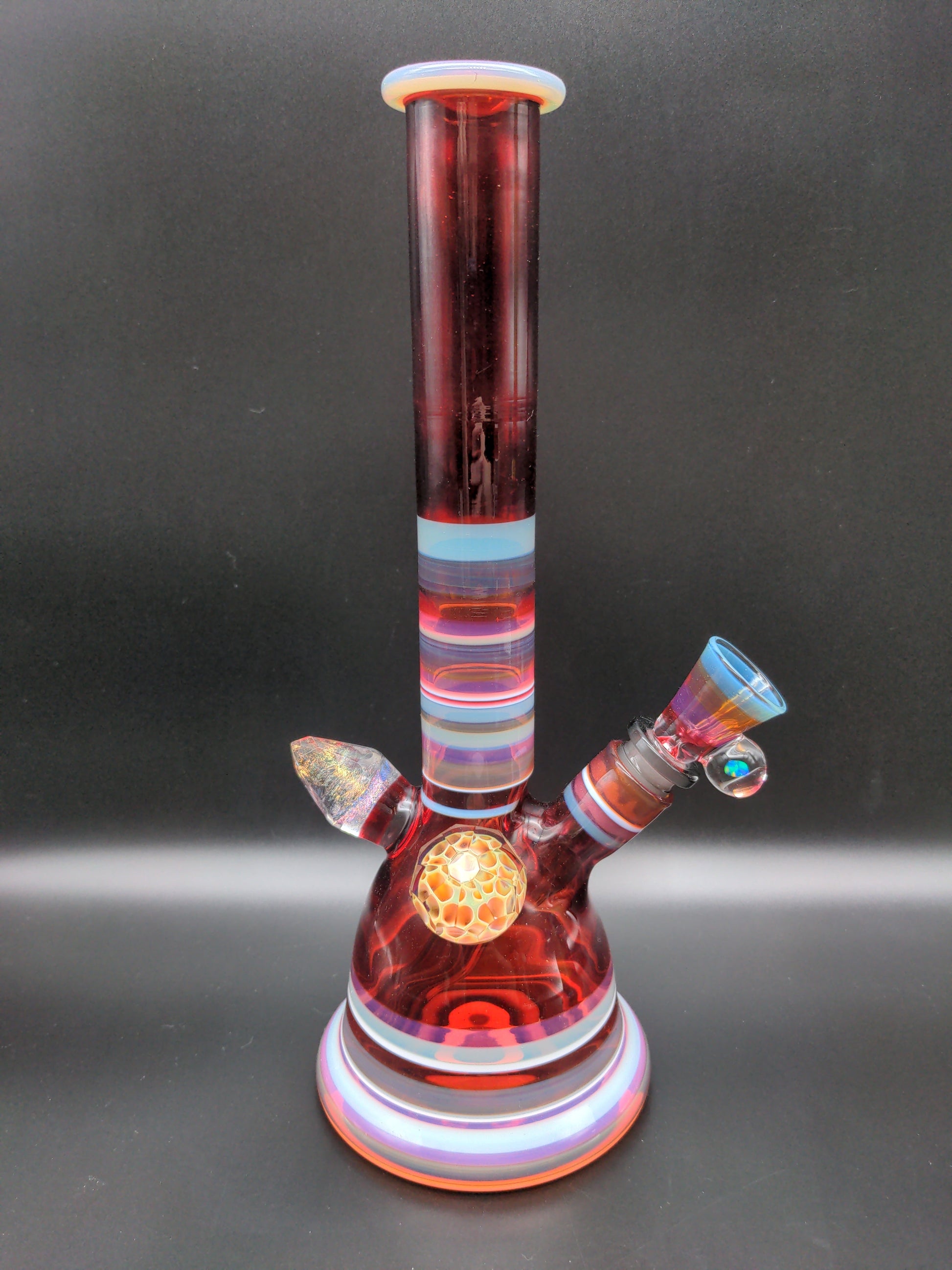 Multi Color Heady Gem Beakers - by Colin Kennedy - Avernic Smoke Shop