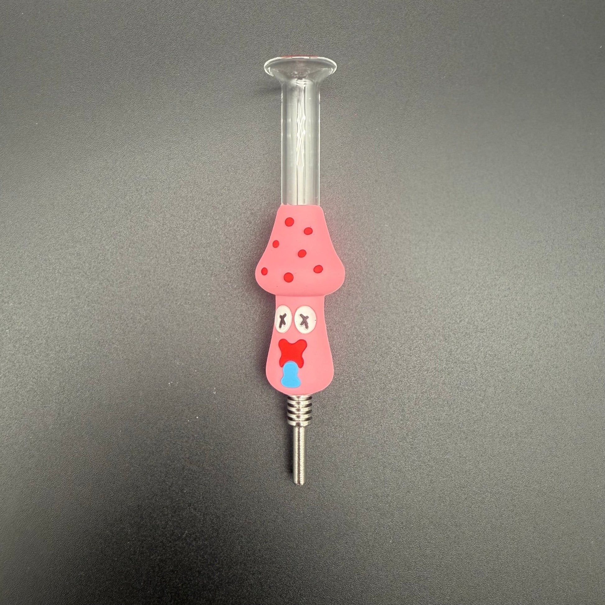 Mushroom Silicone Nectar Collector with Titanium Tip - Meech Madness Smoke Shop