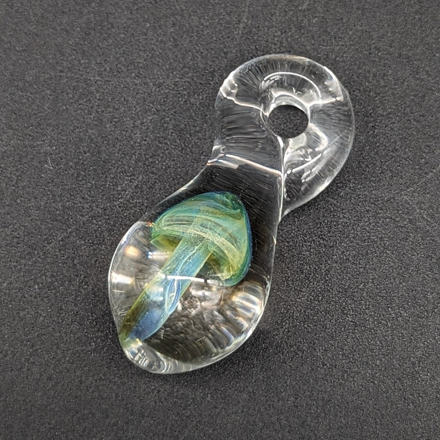 Mushroom Teardrop Pendants - Reading Glass Militia - Meech Madness Smoke Shop