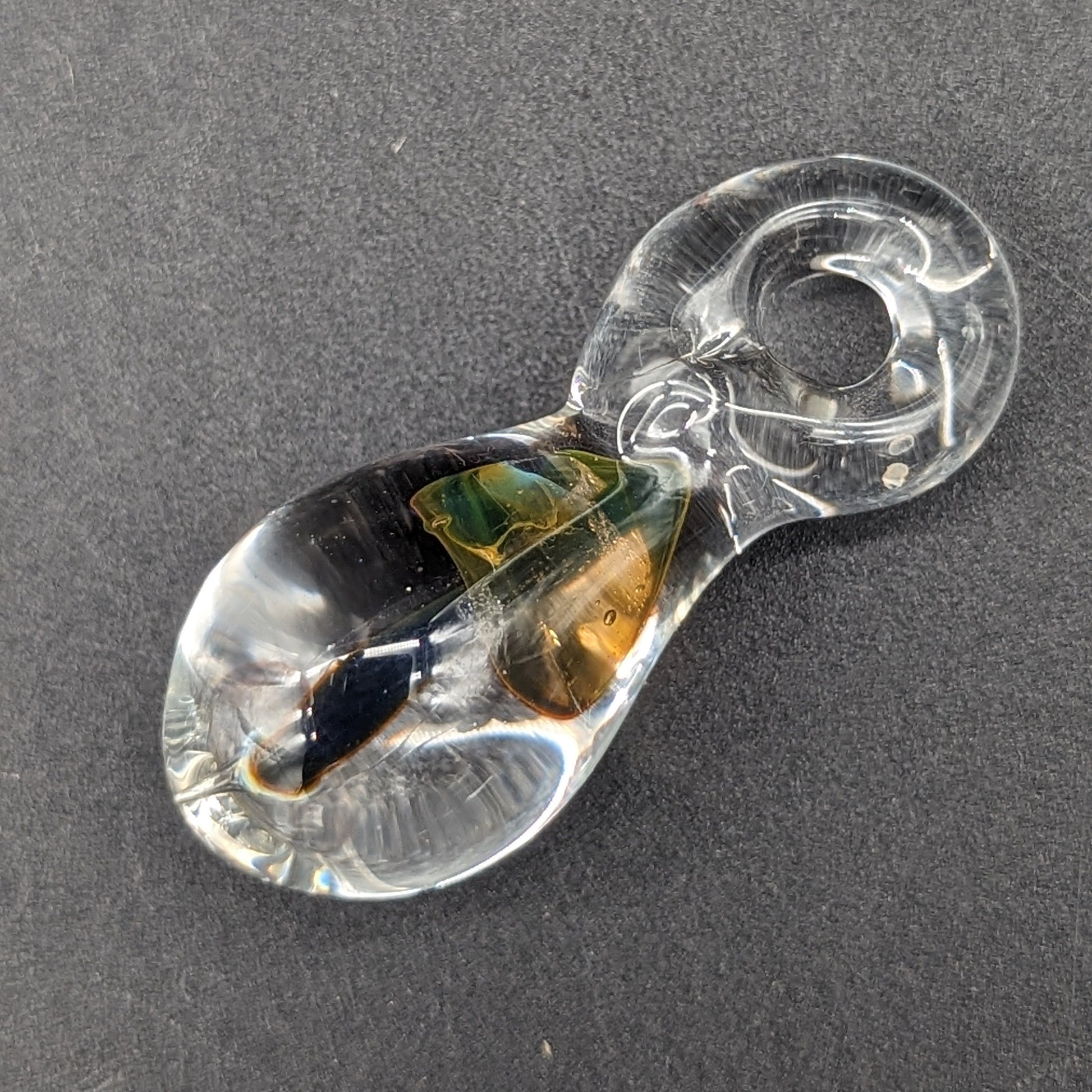 Mushroom Teardrop Pendants - Reading Glass Militia - Meech Madness Smoke Shop