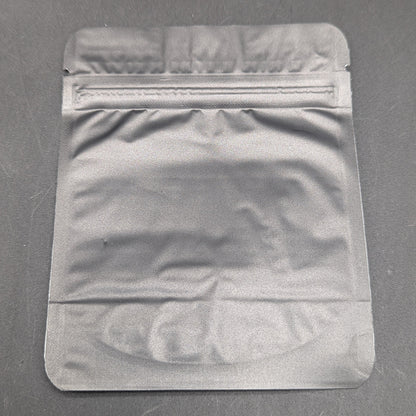 Mylar Bag Matte Black/Black- 1/8 (3.5g)-Avernic Smoke Shop