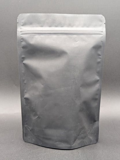 Mylar Bag Opaque Black 1 Oz - 28 Grams-Avernic Smoke Shop