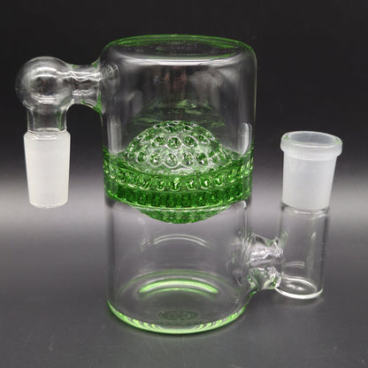 Netted Disc Wet Ash Catcher 14mm 90 Degrees-Meech Madness Smoke Shop