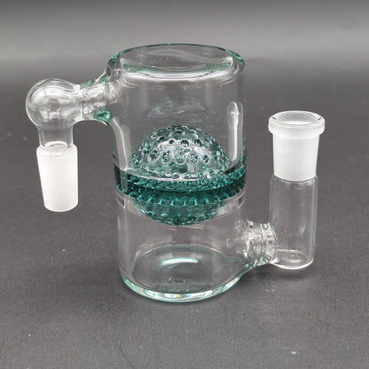 Netted Disc Wet Ash Catcher 14mm 90 Degrees-Meech Madness Smoke Shop
