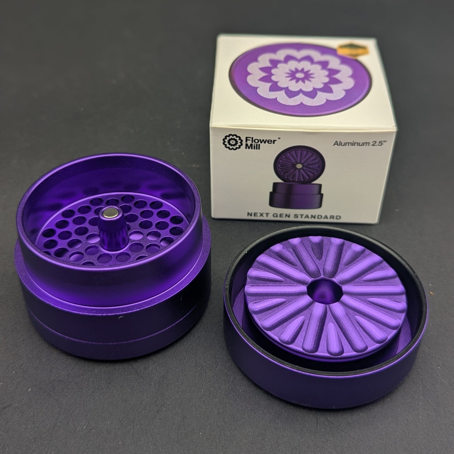 Next Gen Standard 2.5" Flower Mill-Avernic Smoke Shop