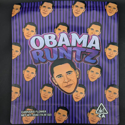 Obama Runtz 1 Pound Mylar Bags-Avernic Smoke Shop