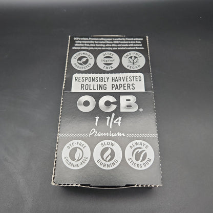 OCB Premium 1 1/4 Rolling Paper - Box of 24 - Meech Madness Smoke Shop