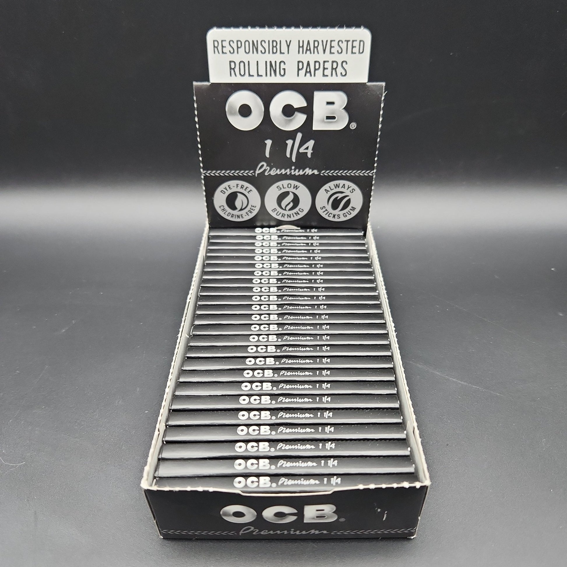 OCB Premium 1 1/4 Rolling Paper - Box of 24 - Meech Madness Smoke Shop