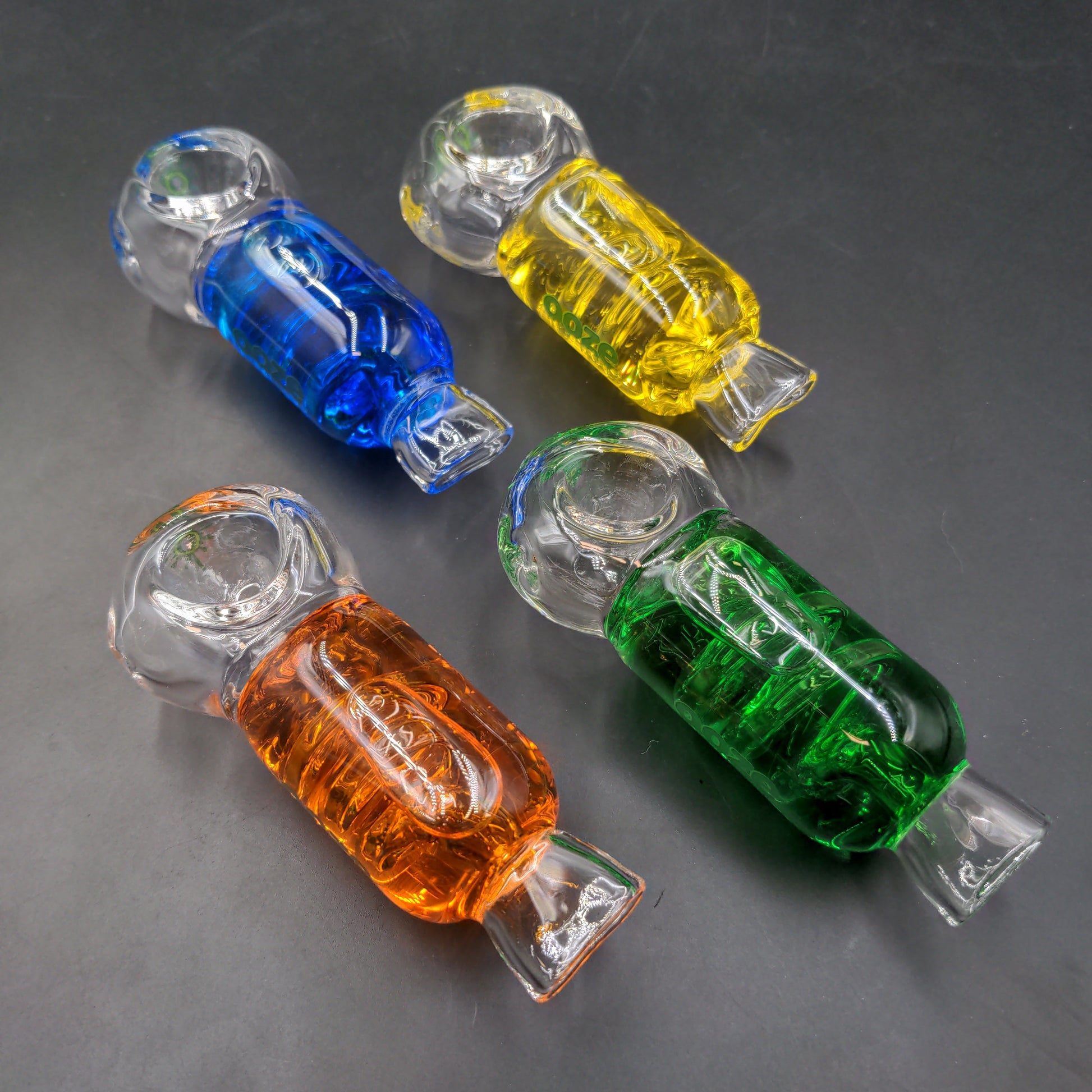 Ooze "Cryo" Glycerin Coil Hand Pipe-Avernic Smoke Shop