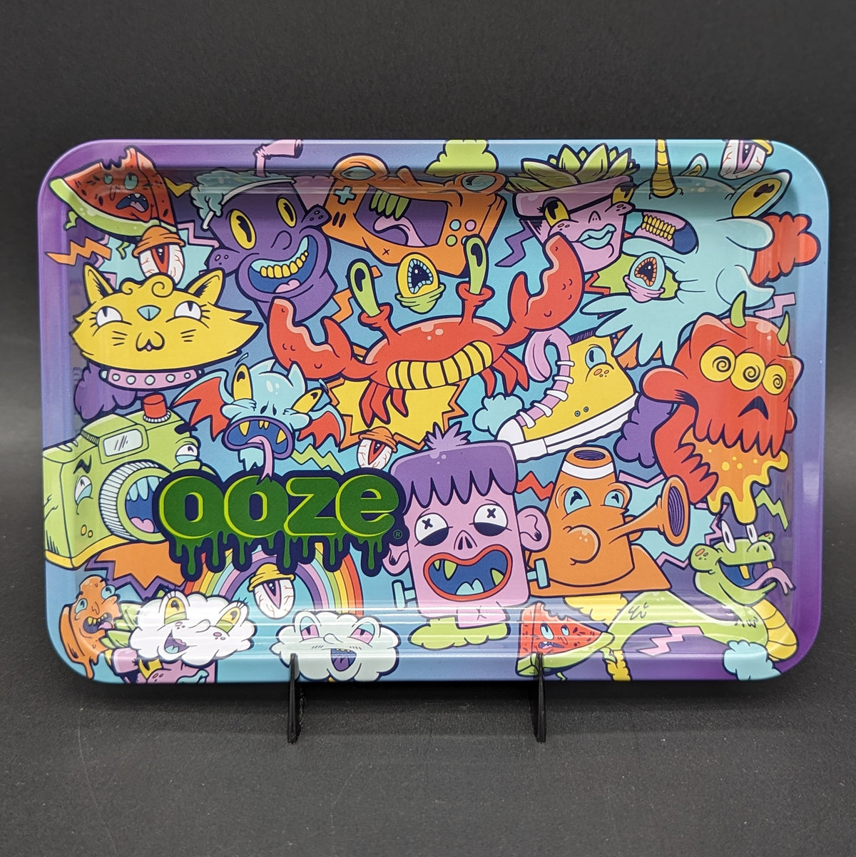 Ooze - Metal Rolling Tray - Hype Engine-Meech Madness Smoke Shop