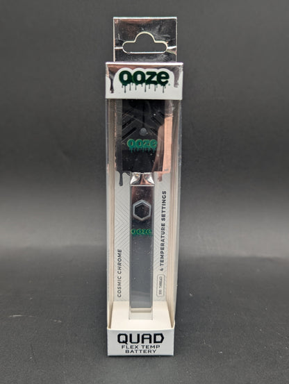 Ooze Quad Flex Temp Square Vape Pen 510 Battery w/ Charger | 500mAh-Avernic Smoke Shop